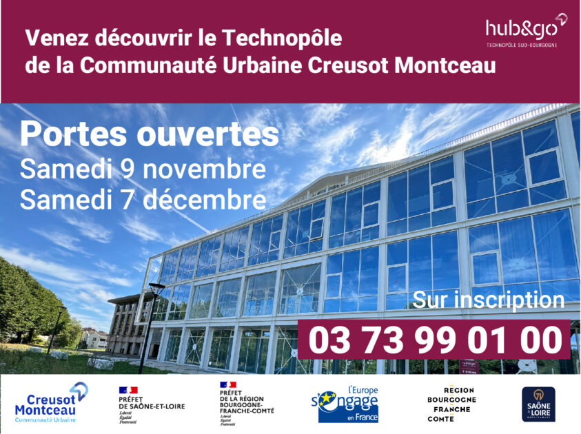 Découvrez le Technopôle Sud Bourgogne hub&go